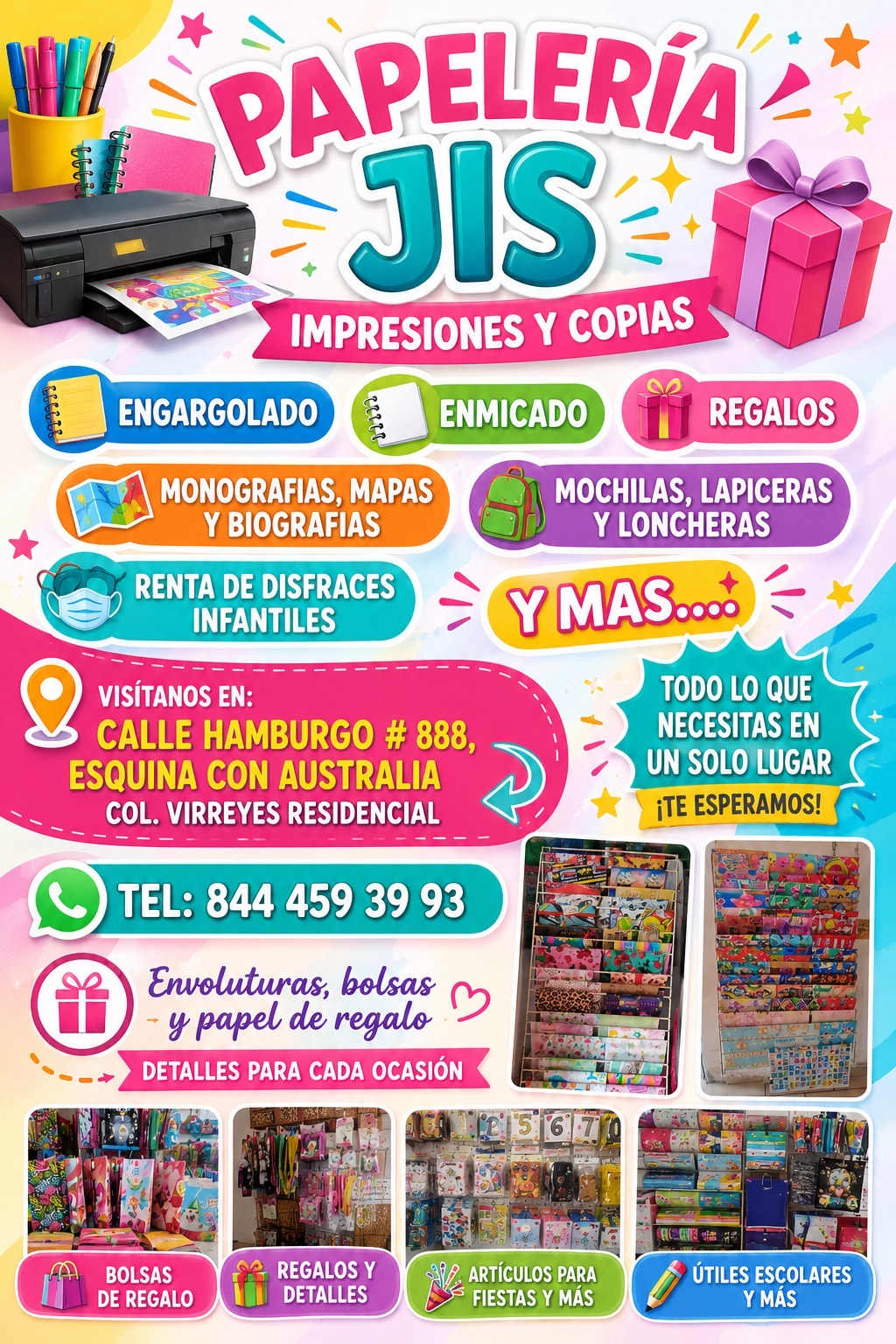 Papelería JIS